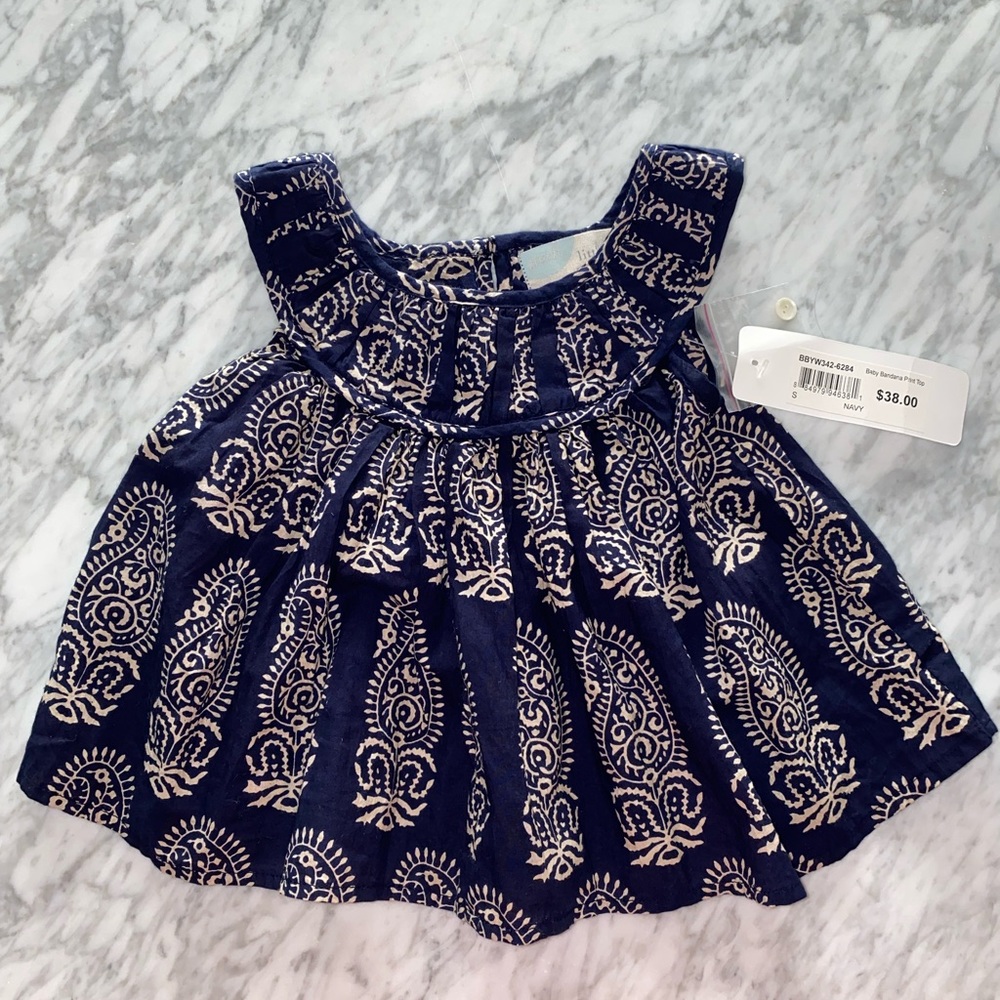 Peek baby blouse